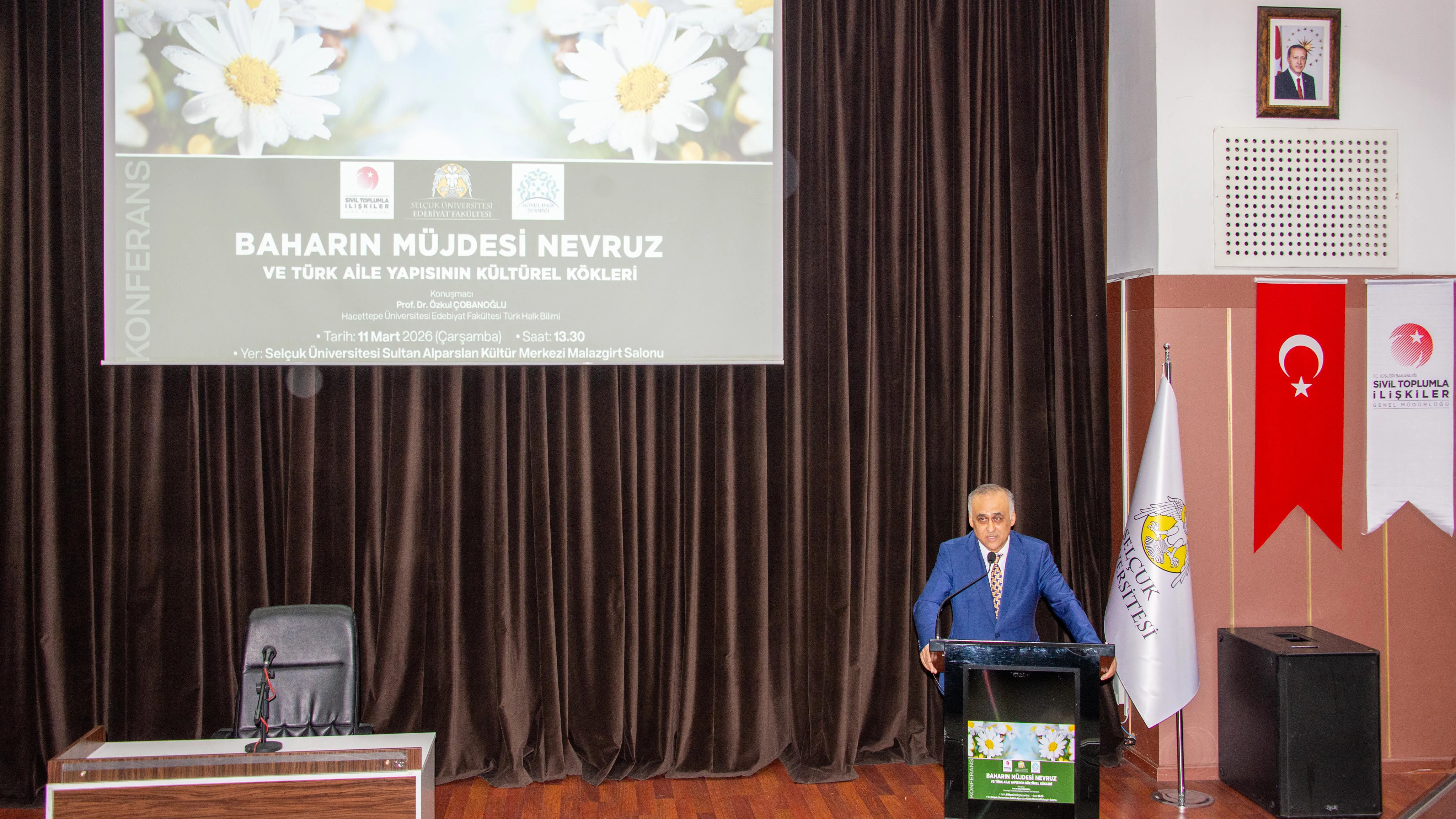 Selçuk Üniversitesinde Nevruz ve Türk aile yapısı konuşuldu